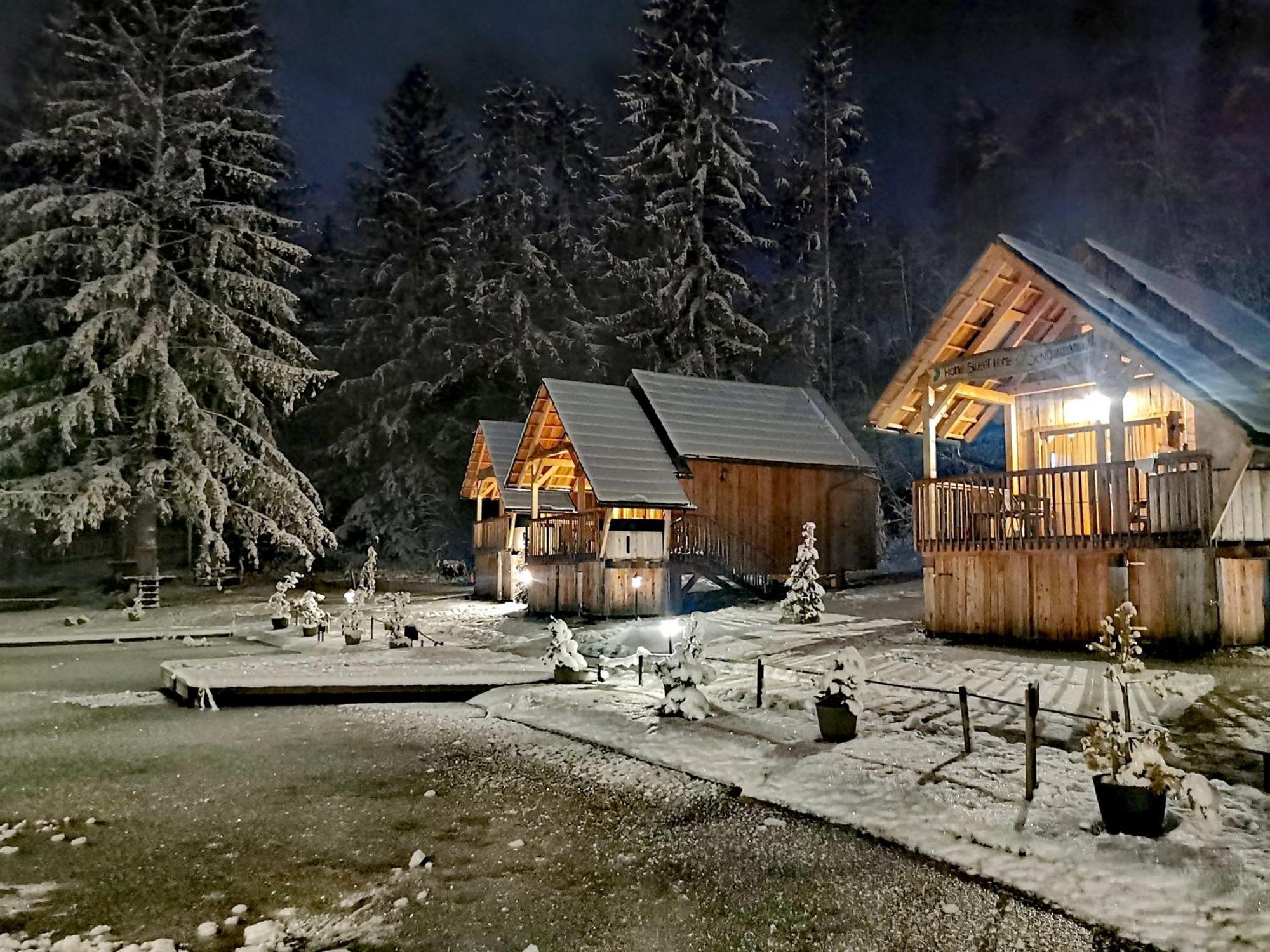 Ribno Luxury Glamping Hotel Bled Buitenkant foto